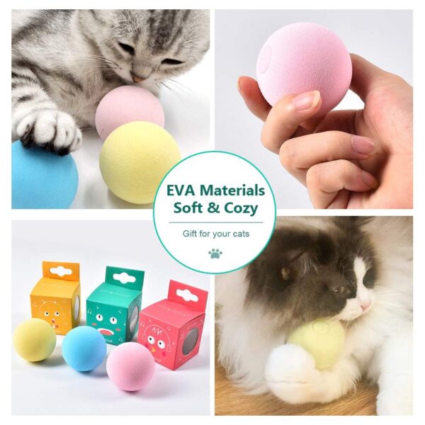 Yemoption Smart Cat Toys Interactive Catnip Ball - Image 4