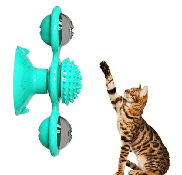 Catnip Cats Puzzle Training Toy Blue