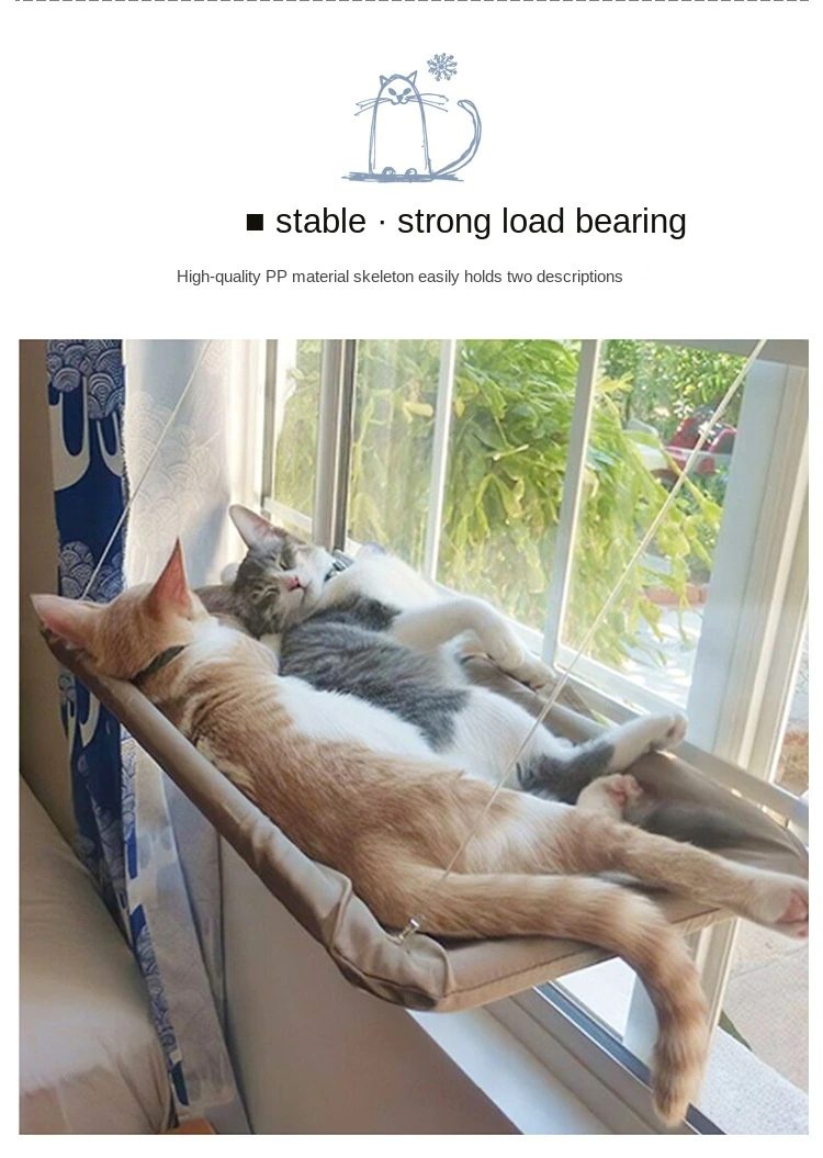 T007 Cat Hammock Cute Hanging Beds