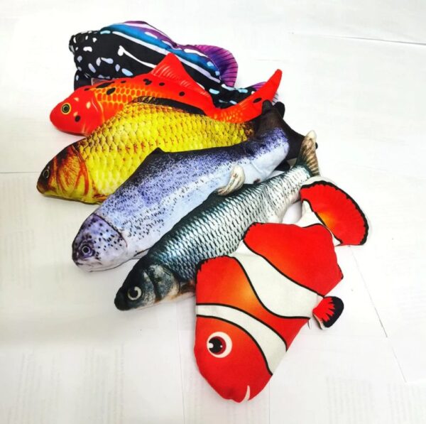 Electric Simulation Fish Catnip Toy - Image 5