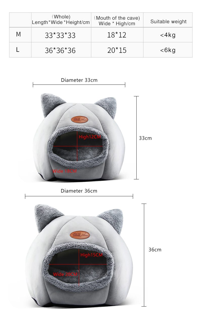 Cat Bed Little Mat Basket