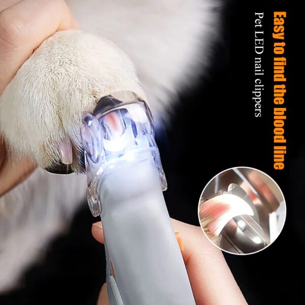 Pet Nail Clipper Scissors for Cat Dog - Image 2