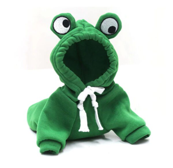 WJM0010 Dog Fruit Costume Coat Green
