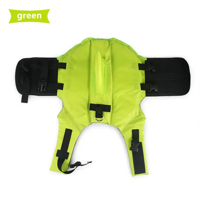 Piang Gouer Dog Shark Swimming Suit Green