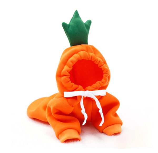 WJM0010 Dog Fruit Costume Coat Orange
