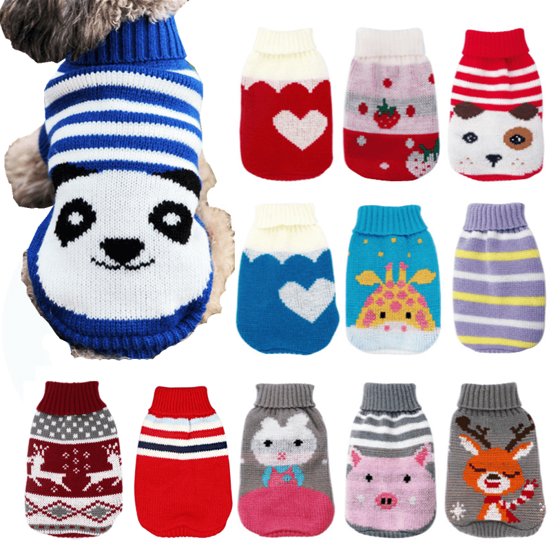 WJC1325 Knitting Dog Sweater