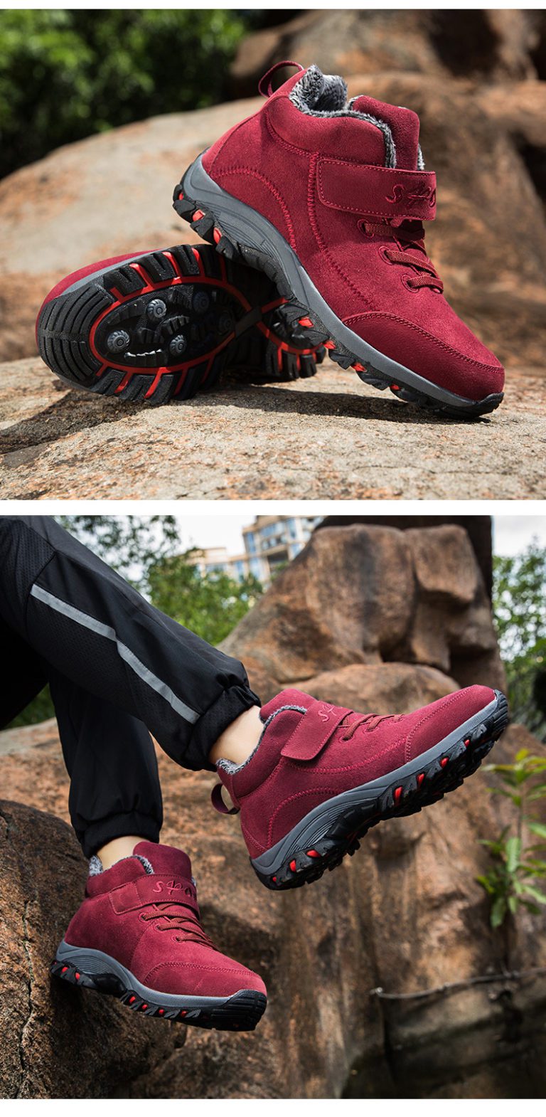 HUCDML HCB03 Boots for Men & Women