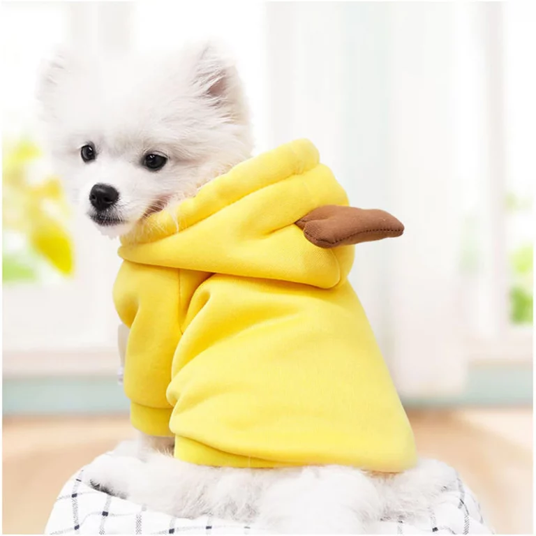 WJM0010 Dog Fruit Costume Coat Yellow