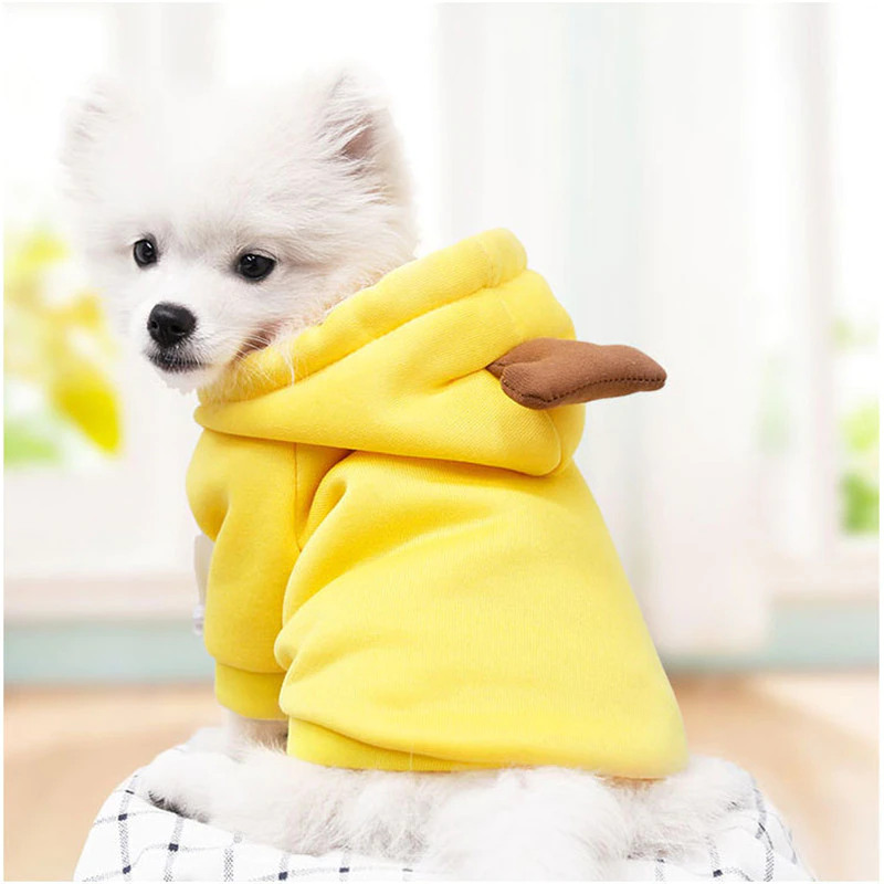 WJM0010 Dog Fruit Costume Coat Yellow