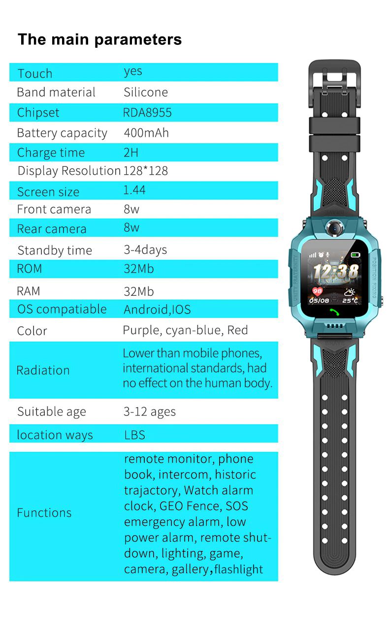 Kids Smart Watch Q19