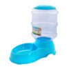 3.5L Dog Cat Feeder Bowl Automatic Food-Blue