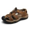 WIENJEE Men's Sandals AN brwon 7239