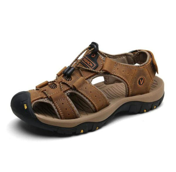 WIENJEE Men's Sandals AN brwon 7239
