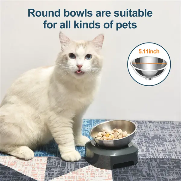 Automatic Pet Feeder Stainless Steel Dog 8