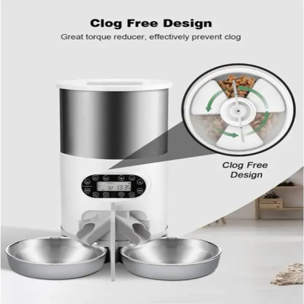 Pet Feeder Stainless Steel Dog - Image 2