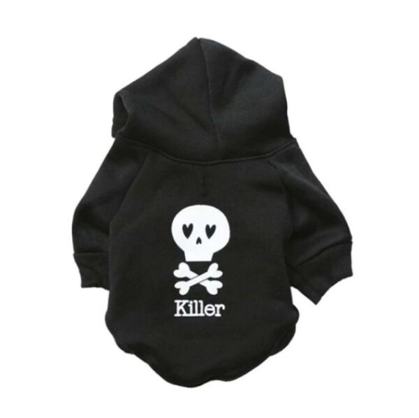 Shake Tail Dog Clothes Black Killer