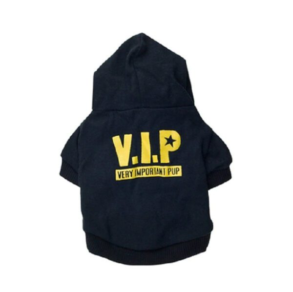 Shake Tail Dog Clothes Black VIP