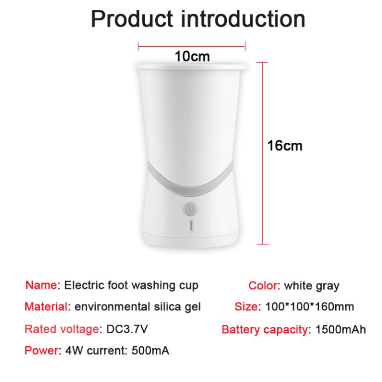 Cleaning Cup Quickly Wash USB Charging Low 3