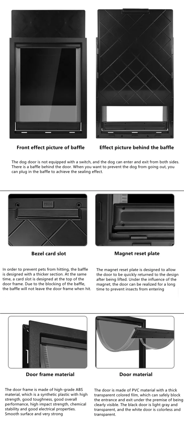 Dedicated Large Pet Door 5