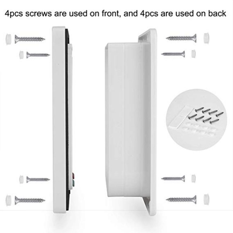 Dog Cat Flap Door with 4 Way Locking Security Lock