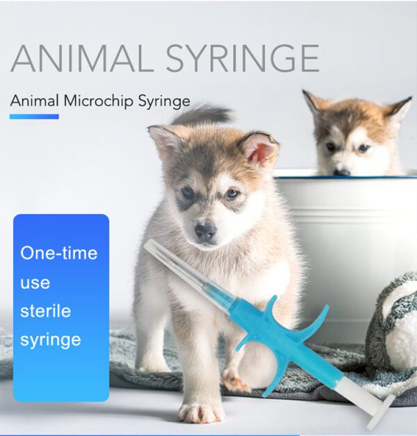 Free shipping 100pcs 134.2KHz dog RFID Glass Chip 15
