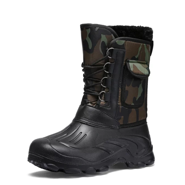 Men Winter Boots Warm Waterproof Sneakers 2021 15