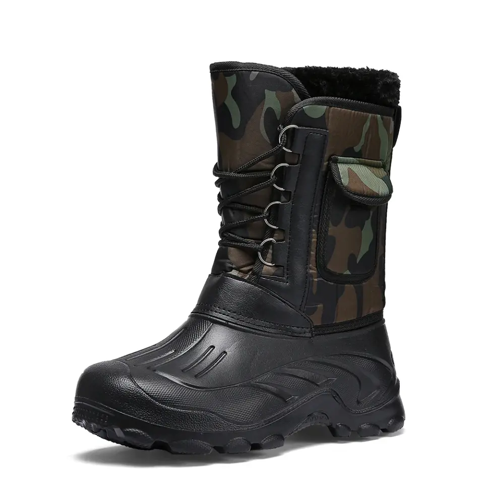 Men Winter Boots Warm Waterproof Sneakers 2021 15