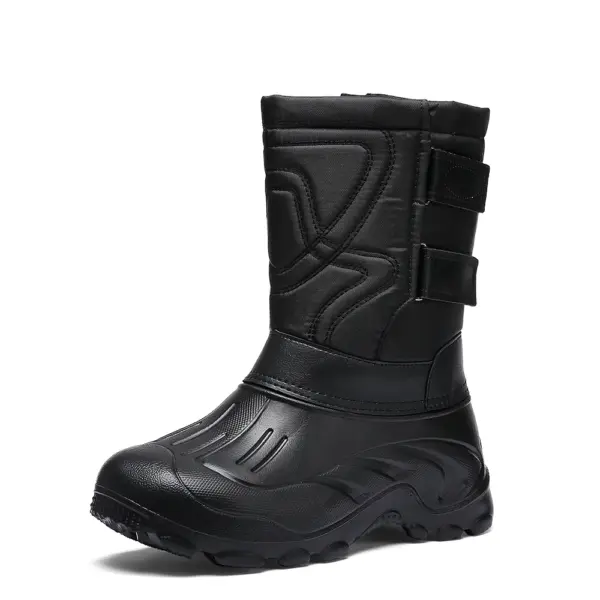 Men Winter Boots Warm Waterproof Sneakers 2021 16