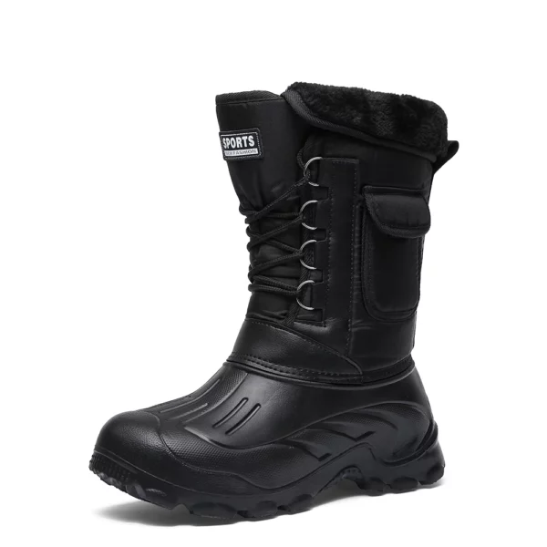 Men Winter Boots Warm Waterproof Sneakers 2021 25