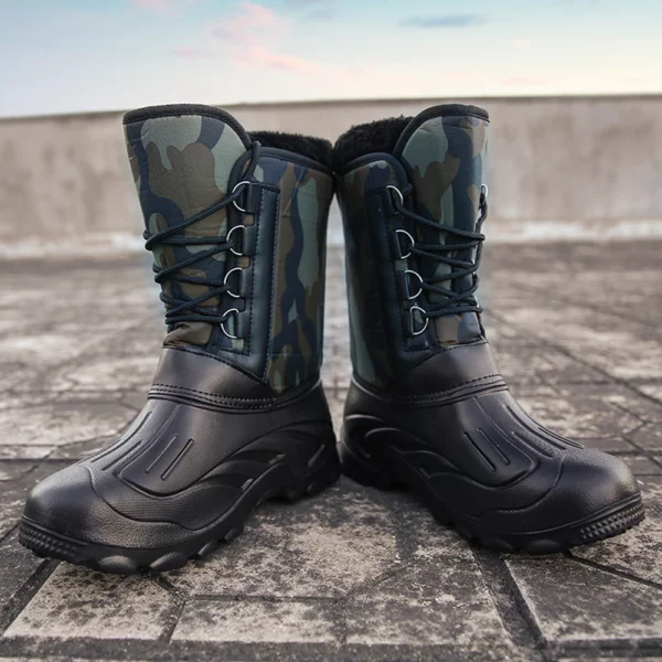 Men Winter Boots Warm Waterproof Sneakers 2021 27