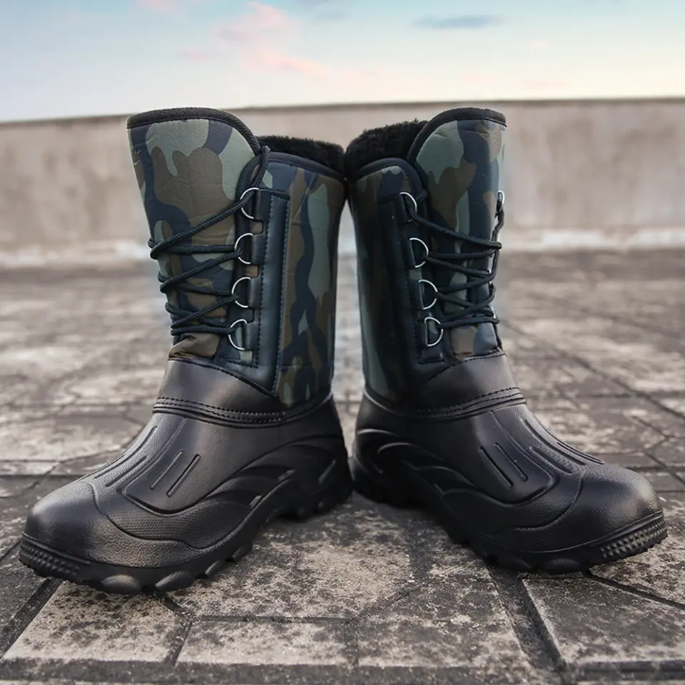 Men Winter Boots Warm Waterproof Sneakers 2021 27