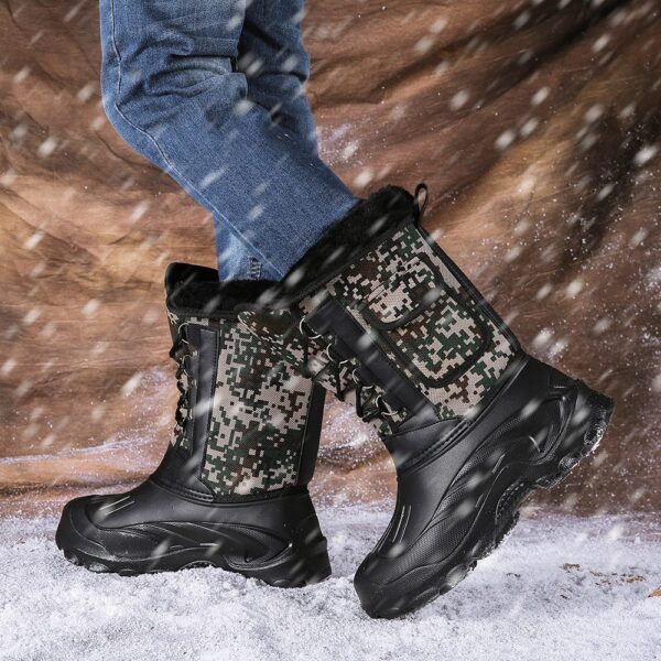 Men Winter Boots Warm Waterproof Sneakers 2021 30