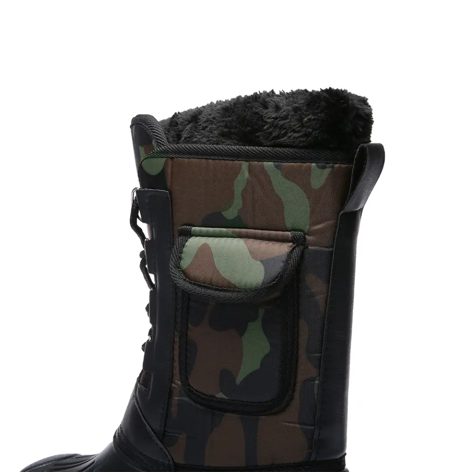 Men Winter Boots Warm Waterproof Sneakers 2021 5