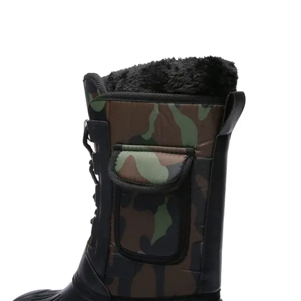 Men Winter Boots Warm Waterproof Sneakers 2021 5