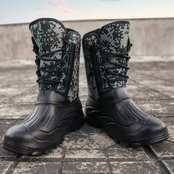 Men Winter Boots Warm Waterproof Sneakers 2021 6