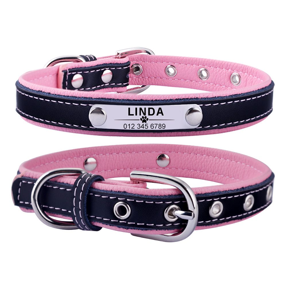 AIRUIDOG Dog Collar Pink