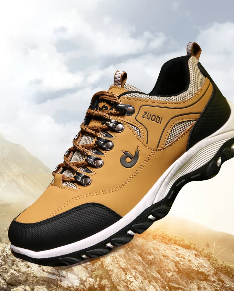 WeinJee Zuodi Men Vulcanized Shoes Yellow