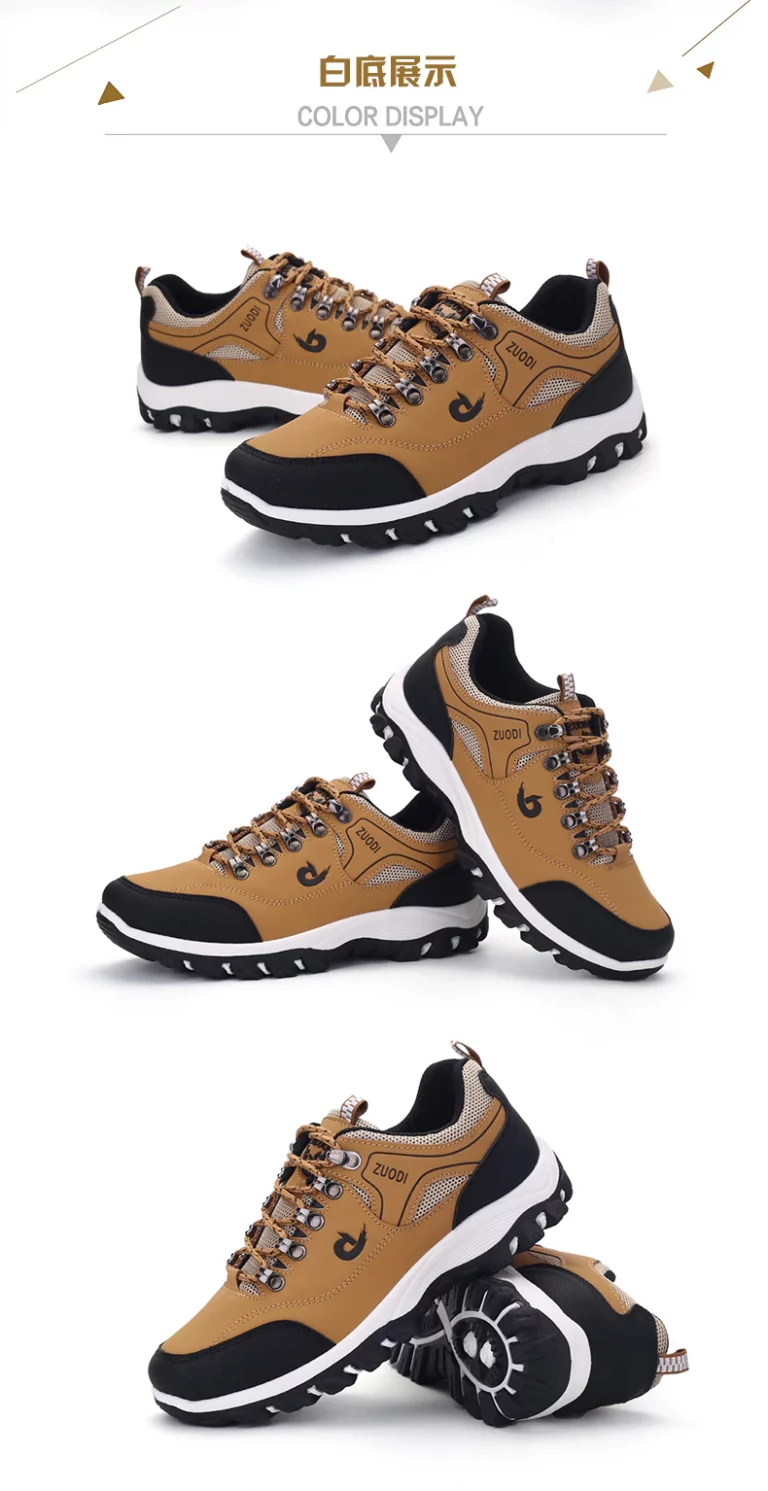 WeinJee Zuodi Men Vulcanized Shoes Yellow