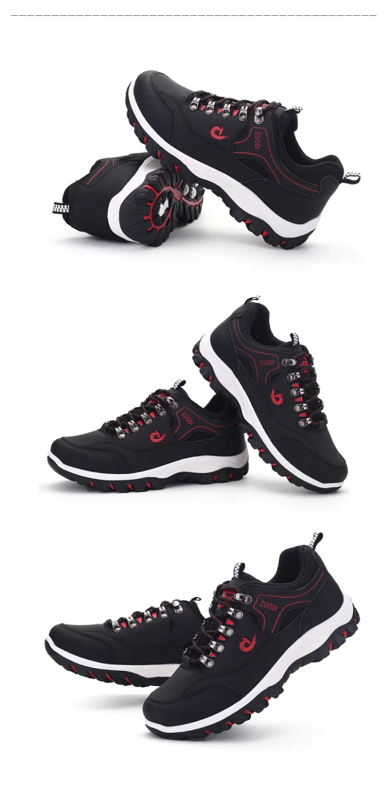 WeinJee Zuodi Men Vulcanized Shoes Black
