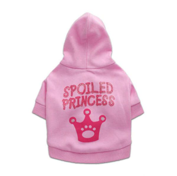 Shake Tail Dog Clothes Pink Spoiled Princess