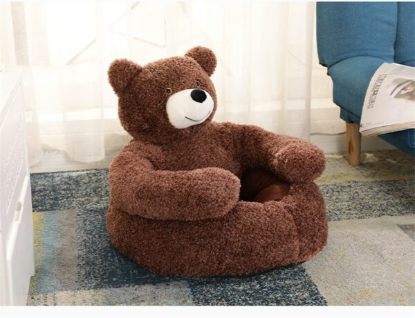 Super Soft Pet Bed Winter Warm Cute Bear Hug Cat 3