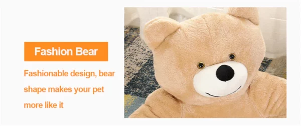 Super Soft Pet Bed Winter Warm Cute Bear Hug Cat 4