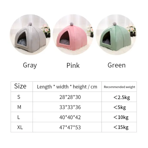 Winter Warm Pet Dog House 3