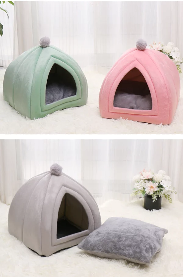Winter Warm Pet Dog House 4