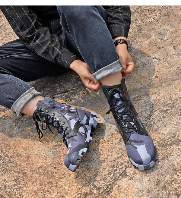 2022 Military Ankle Boots Men Outdoor Tactical Combat 18