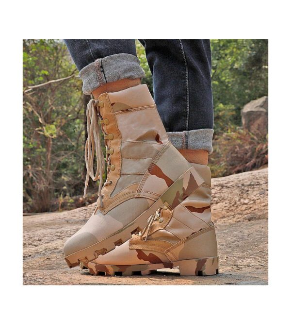 2022 Military Ankle Boots Men Outdoor Tactical Combat 6