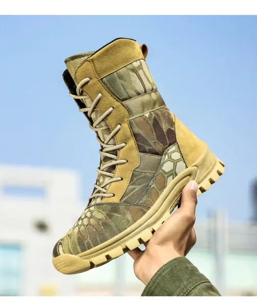Autumn Military Tactical Boots For Men Leather 10