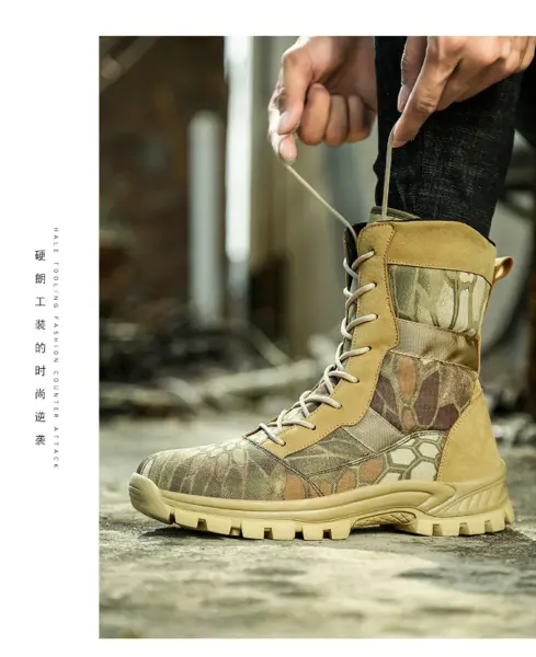 Autumn Military Tactical Boots For Men Leather 11