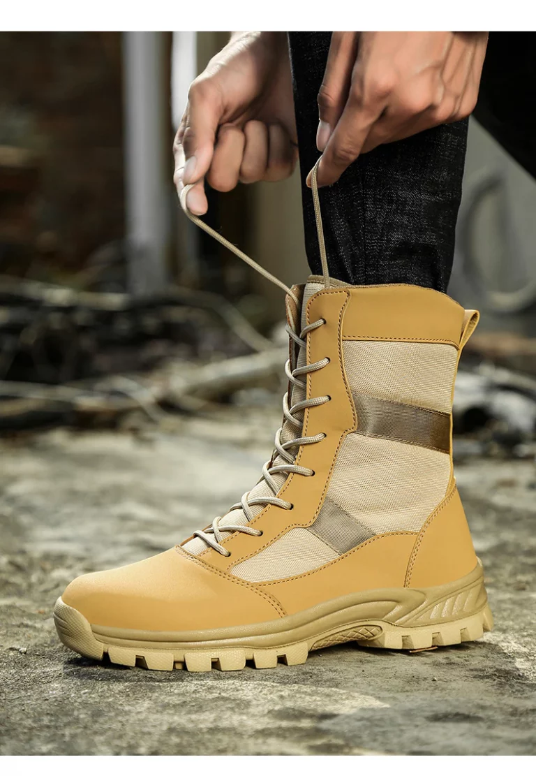 Autumn Military Tactical Boots For Men Leather 12