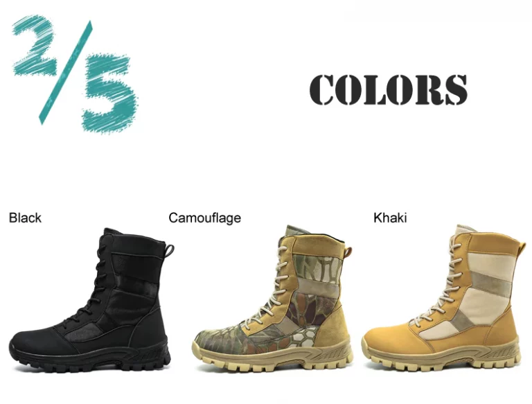 Autumn Military Tactical Boots For Men Leather 14